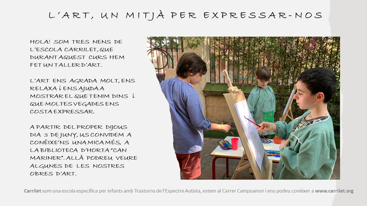 Exposició ART Alumnes CarriletTEA