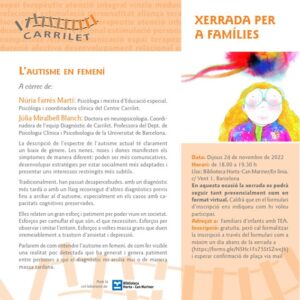 Austime en femení CarriletTEA