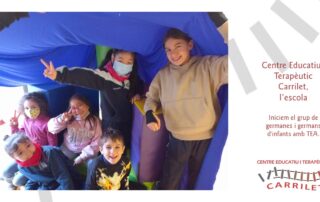 Germanes i germans alumnes de Carriilet