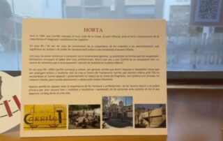 Exposició carrilet al barri